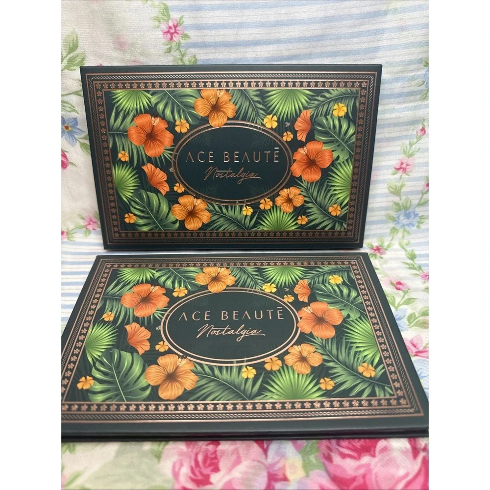 Ace Beauté Nostalgia Eyeshadow Palette 15 Shades Bright Bold‎ Colors New